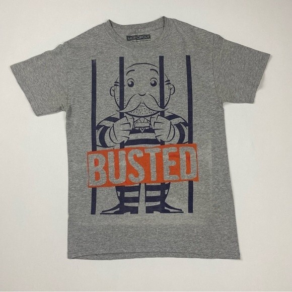 Monopoly "Busted" T-shirt - Picture 1 of 3